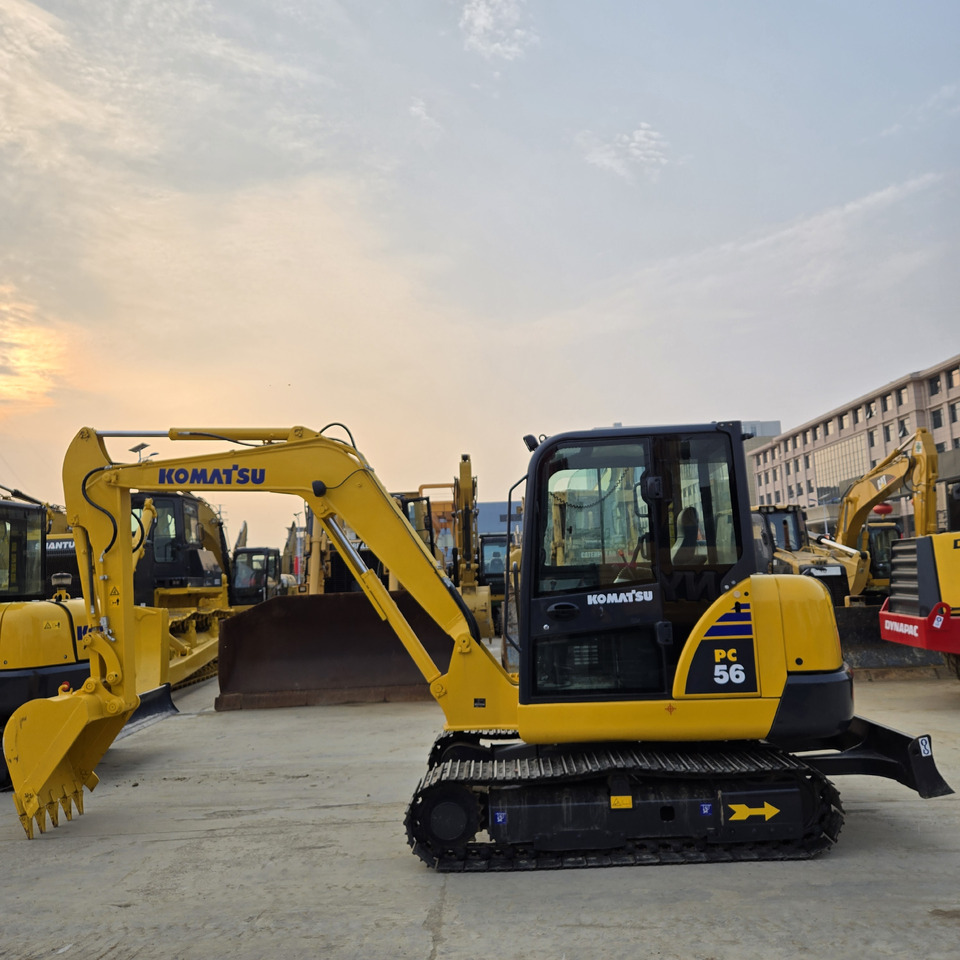 KOMATSU PC56 - Μίνι εκσκαφέας: φωτογραφία 1 KOMATSU PC56 - Μίνι εκσκαφέας: φωτογραφία 1