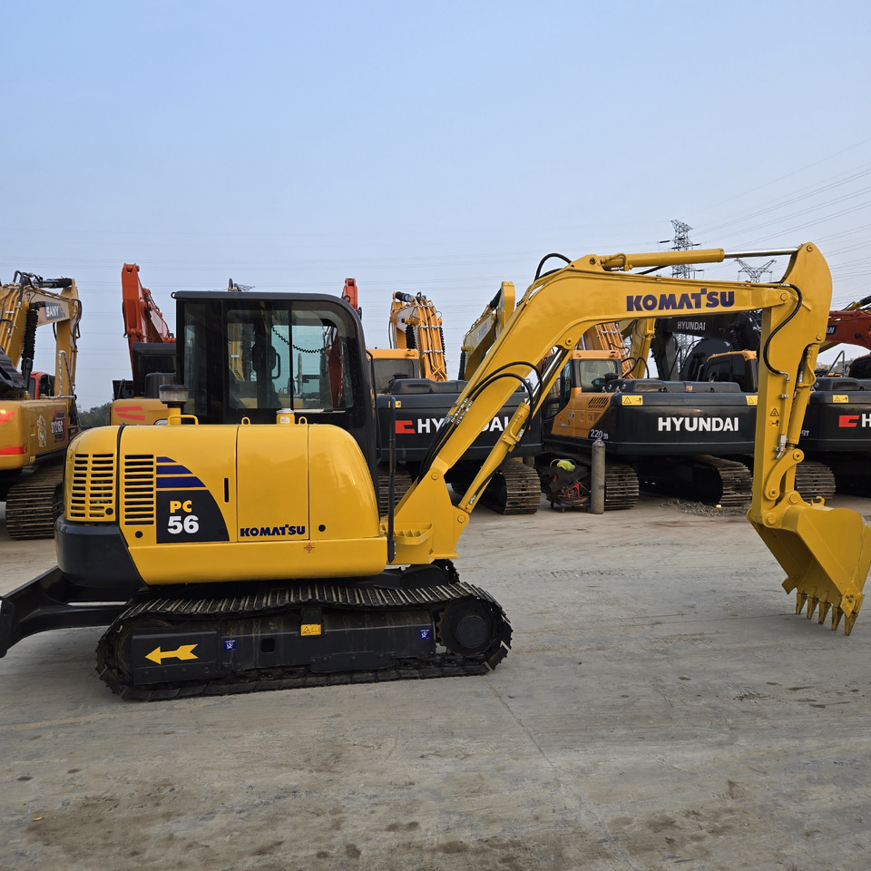 KOMATSU PC56 - Μίνι εκσκαφέας: φωτογραφία 5 KOMATSU PC56 - Μίνι εκσκαφέας: φωτογραφία 5