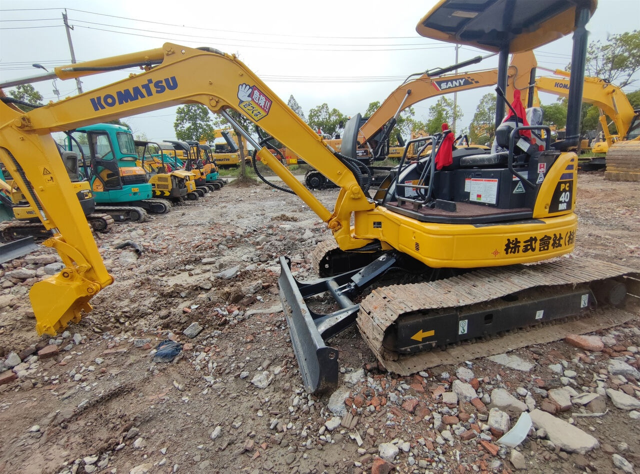 Komatsu PC40MR - Ερπυστριοφόρος εκσκαφέας: φωτογραφία 1 Komatsu PC40MR - Ερπυστριοφόρος εκσκαφέας: φωτογραφία 1