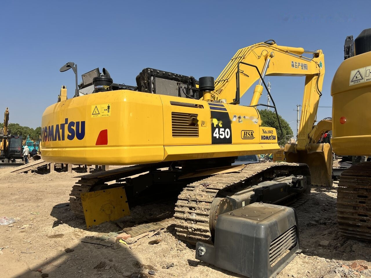 Komatsu PC450-8 - Ερπυστριοφόρος εκσκαφέας: φωτογραφία 4 Komatsu PC450-8 - Ερπυστριοφόρος εκσκαφέας: φωτογραφία 4
