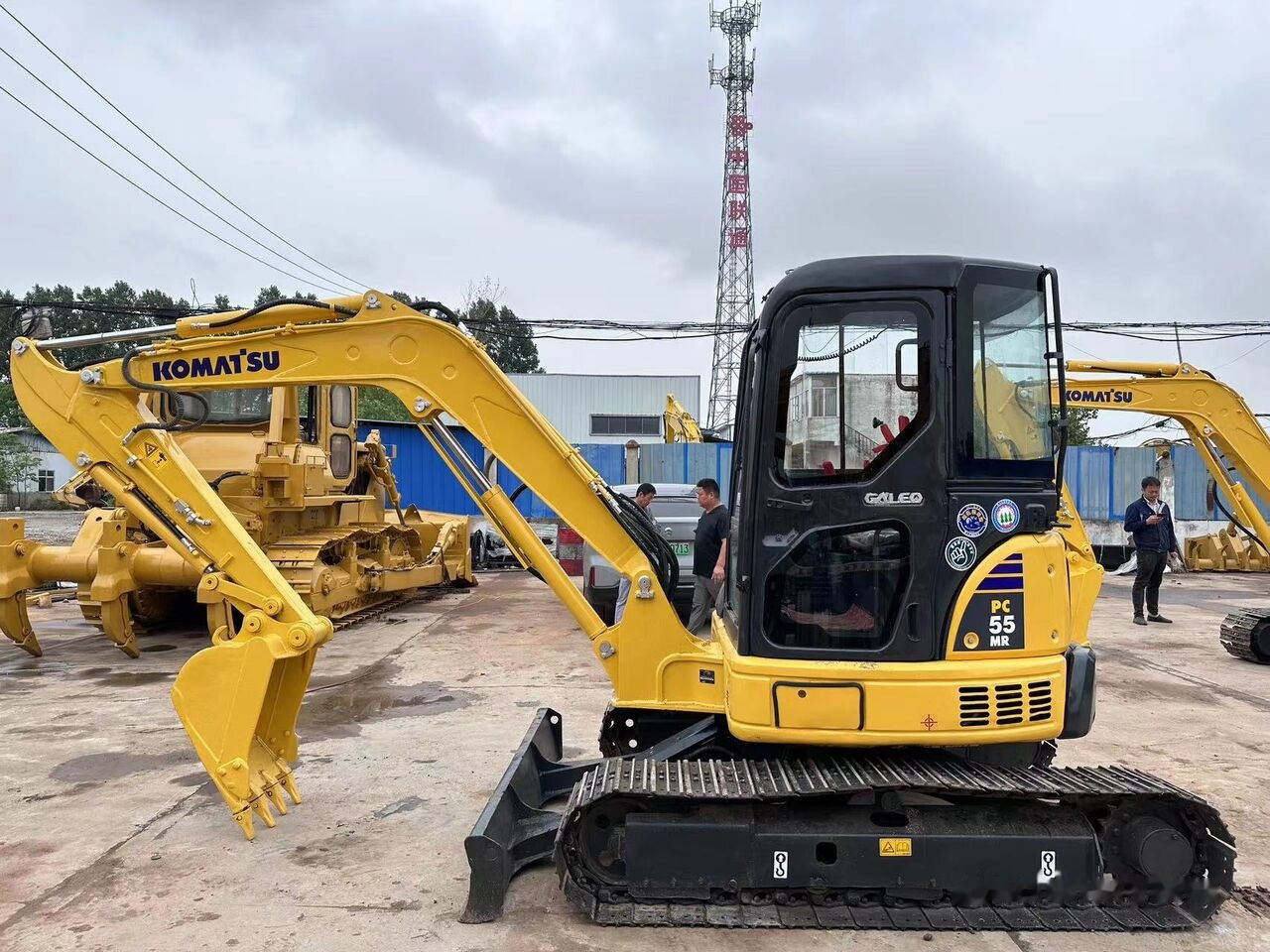 Μίνι εκσκαφέας Komatsu PC55MR: φωτογραφία 1