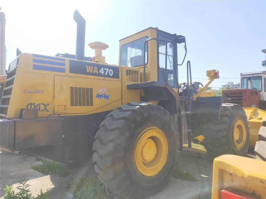 Komatsu WA470 - Ελαστιχοφόρος φορτωτής: φωτογραφία 4 Komatsu WA470 - Ελαστιχοφόρος φορτωτής: φωτογραφία 4