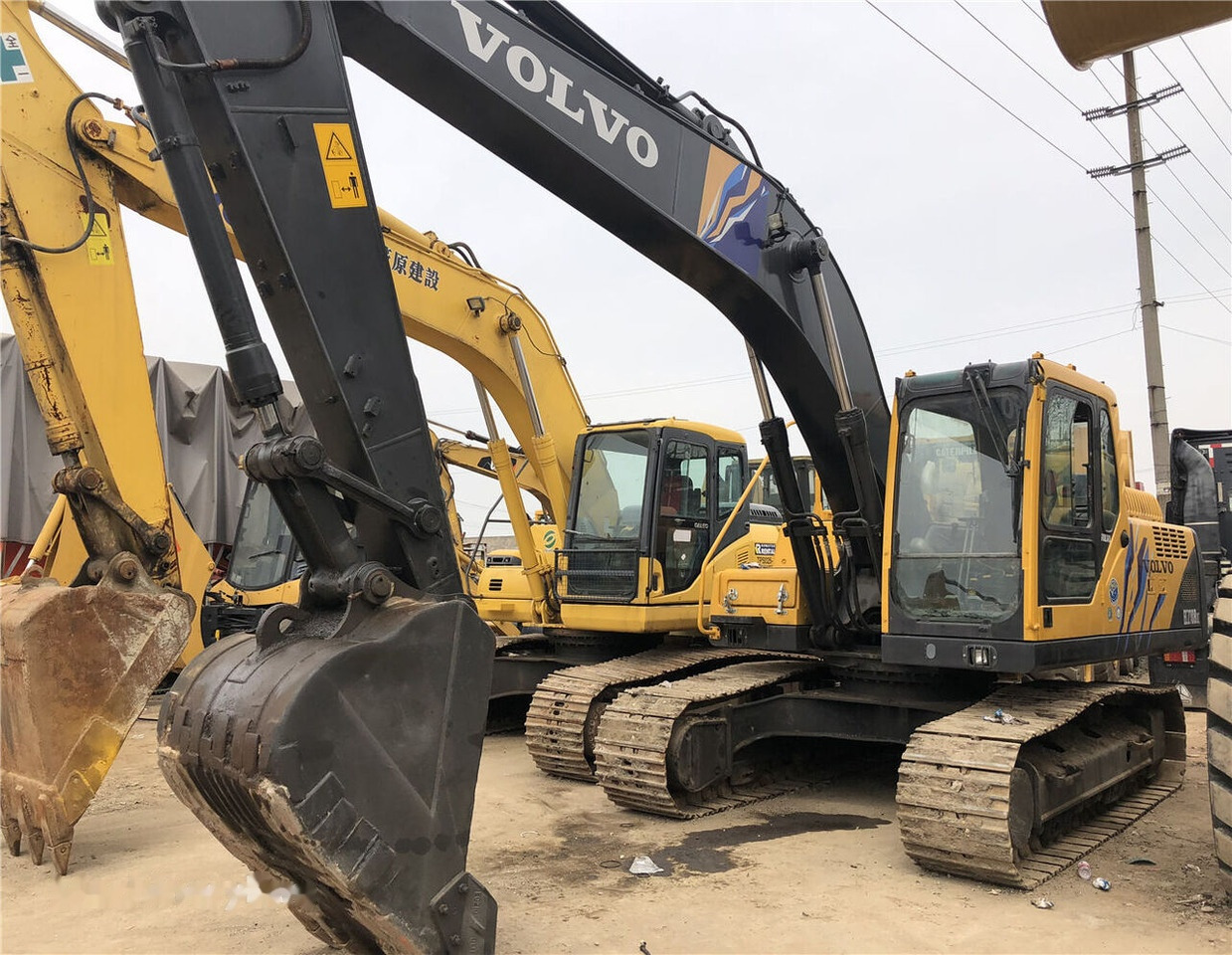Volvo EC210C - Ερπυστριοφόρος εκσκαφέας: φωτογραφία 1 Volvo EC210C - Ερπυστριοφόρος εκσκαφέας: φωτογραφία 1