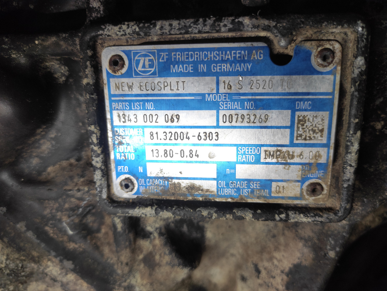 MAN TGA, TGS, TGX - Κιβώτιο ταχυτήτων για Φορτηγό: φωτογραφία 2 MAN TGA, TGS, TGX - Κιβώτιο ταχυτήτων για Φορτηγό: φωτογραφία 2