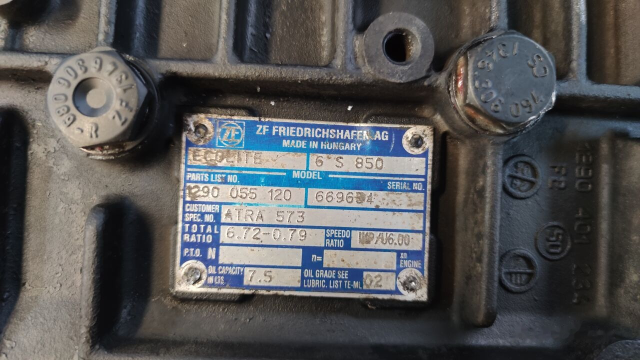 MAN ZF MAN TGL - Κιβώτιο ταχυτήτων για Φορτηγό: φωτογραφία 4 MAN ZF MAN TGL - Κιβώτιο ταχυτήτων για Φορτηγό: φωτογραφία 4