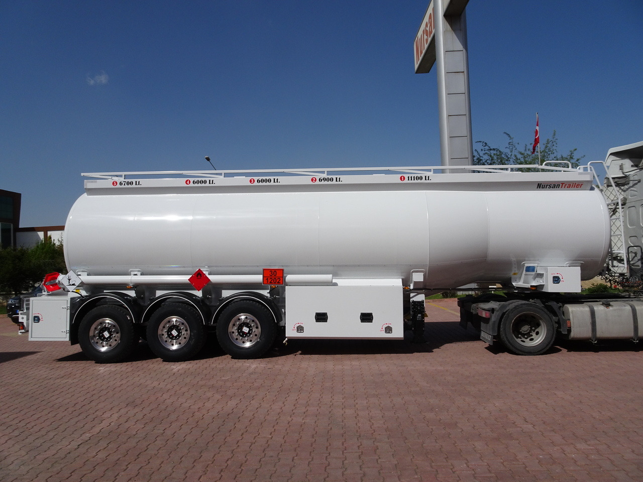 NURSAN Aluminium Tanker - Επικαθήμενο βυτίο: φωτογραφία 3 NURSAN Aluminium Tanker - Επικαθήμενο βυτίο: φωτογραφία 3