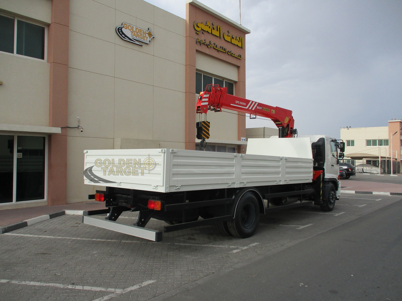 HINO 500 1625 4x2 with SANY PALFINGER SPS16000 Crane - Φορτηγό με γερανό: φωτογραφία 3 HINO 500 1625 4x2 with SANY PALFINGER SPS16000 Crane - Φορτηγό με γερανό: φωτογραφία 3
