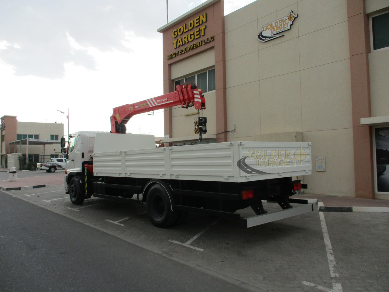 HINO 500 1625 4x2 with SANY PALFINGER SPS16000 Crane - Φορτηγό με γερανό: φωτογραφία 4 HINO 500 1625 4x2 with SANY PALFINGER SPS16000 Crane - Φορτηγό με γερανό: φωτογραφία 4