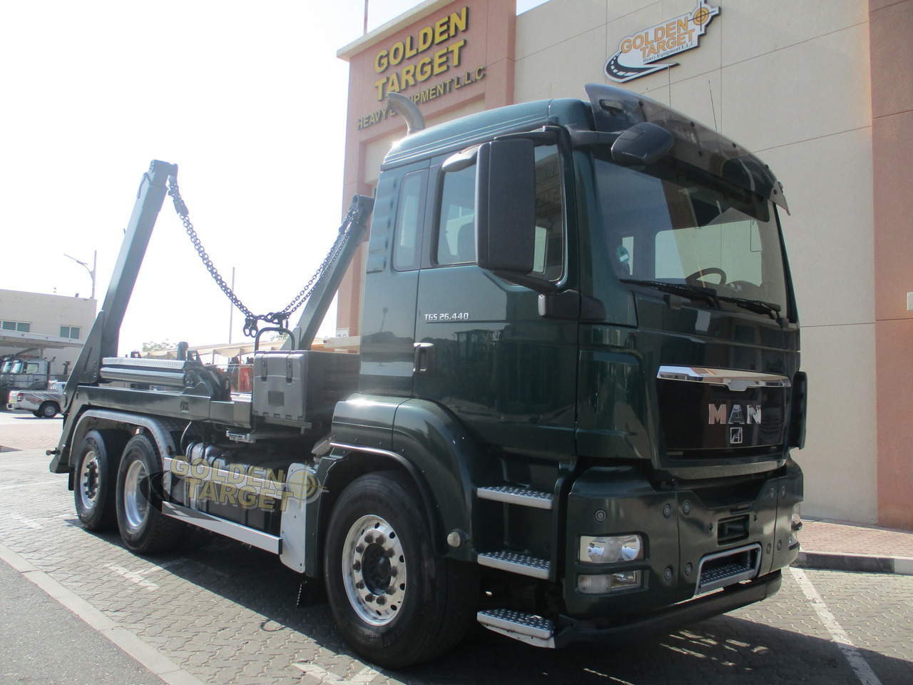 MAN TGS 26.440 6x2 Skip Loader - Φορτηγό καδοφόρος φορτωτής: φωτογραφία 1 MAN TGS 26.440 6x2 Skip Loader - Φορτηγό καδοφόρος φορτωτής: φωτογραφία 1