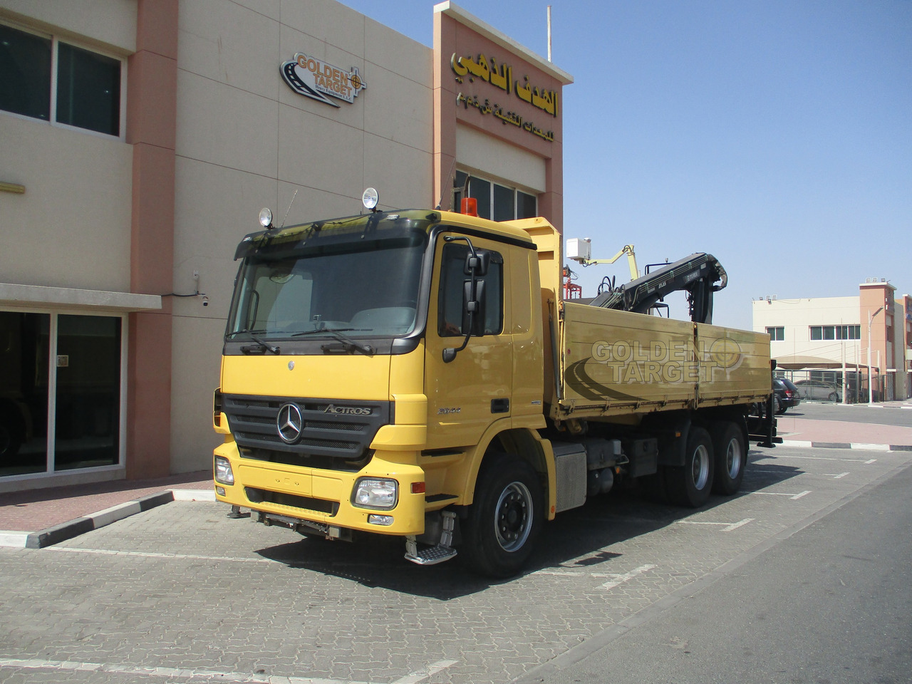 MERCEDES-BENZ ACTROS 2644 6×4 with ATLAS 165.2 Block Crane - Φορτηγό με γερανό: φωτογραφία 2 MERCEDES-BENZ ACTROS 2644 6×4 with ATLAS 165.2 Block Crane - Φορτηγό με γερανό: φωτογραφία 2