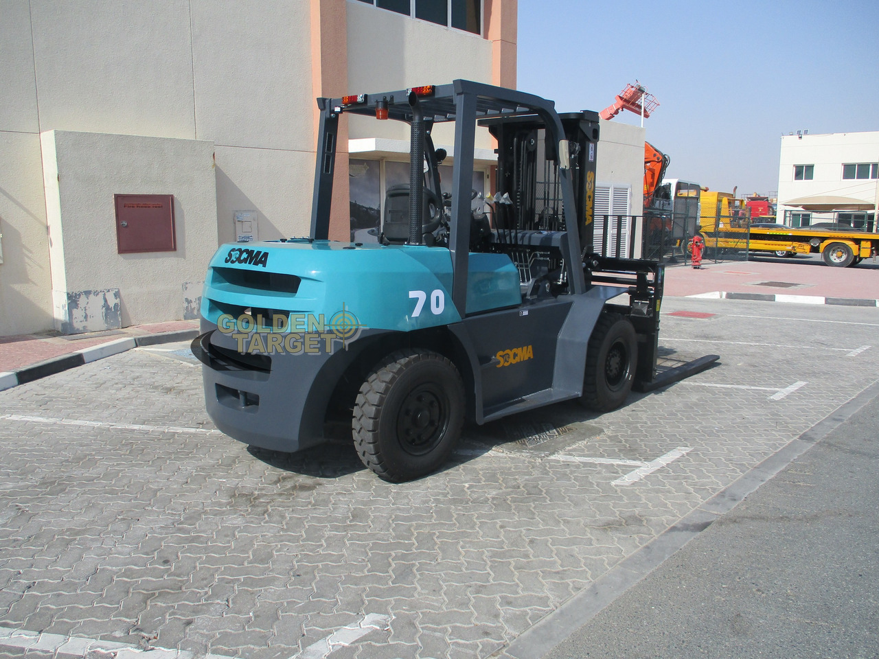 SOCMA HNF-70 Forklift - Πετρελαιοκίνητο περονοφόρο: φωτογραφία 3 SOCMA HNF-70 Forklift - Πετρελαιοκίνητο περονοφόρο: φωτογραφία 3