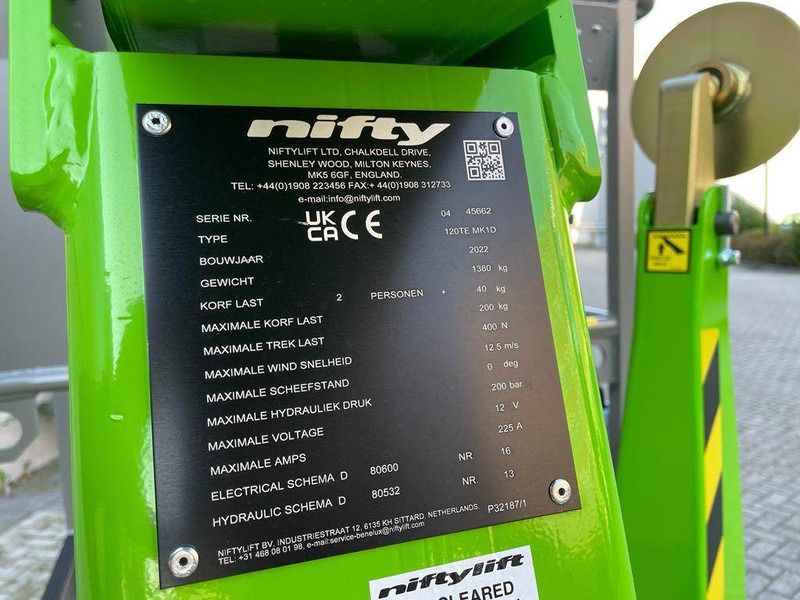 Niftylift 120T - Τρέιλερ: φωτογραφία 5 Niftylift 120T - Τρέιλερ: φωτογραφία 5