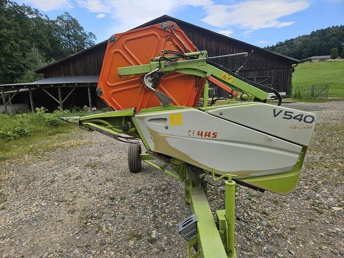 Claas V540 Vario - Θεριζοαλωνιστική μηχανή - κεφαλή: φωτογραφία 2 Claas V540 Vario - Θεριζοαλωνιστική μηχανή - κεφαλή: φωτογραφία 2