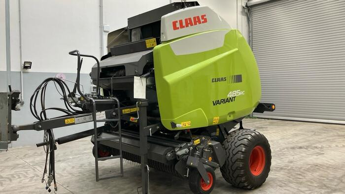Claas Variant 485 RC - Χορτοδετική μηχανή στρόγγυλης μπάλας: φωτογραφία 1 Claas Variant 485 RC - Χορτοδετική μηχανή στρόγγυλης μπάλας: φωτογραφία 1