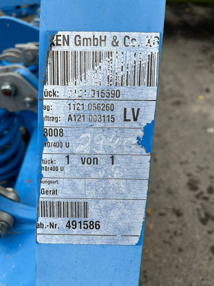 Lemken Rubin 10/400 U - Δισκοσβάρνα: φωτογραφία 5 Lemken Rubin 10/400 U - Δισκοσβάρνα: φωτογραφία 5