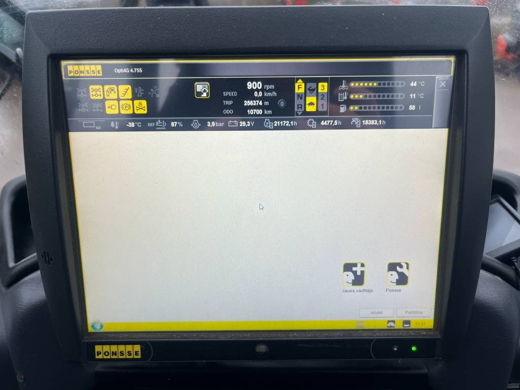 Συλλεκτική μηχανή - forest harvester Ponsse Ergo 8W: φωτογραφία 15 Συλλεκτική μηχανή - forest harvester Ponsse Ergo 8W: φωτογραφία 15