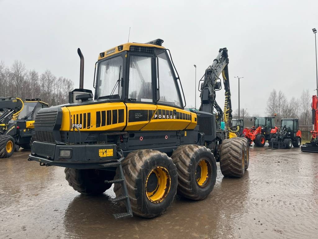 Συλλεκτική μηχανή - forest harvester Ponsse Ergo 8W: φωτογραφία 7 Συλλεκτική μηχανή - forest harvester Ponsse Ergo 8W: φωτογραφία 7
