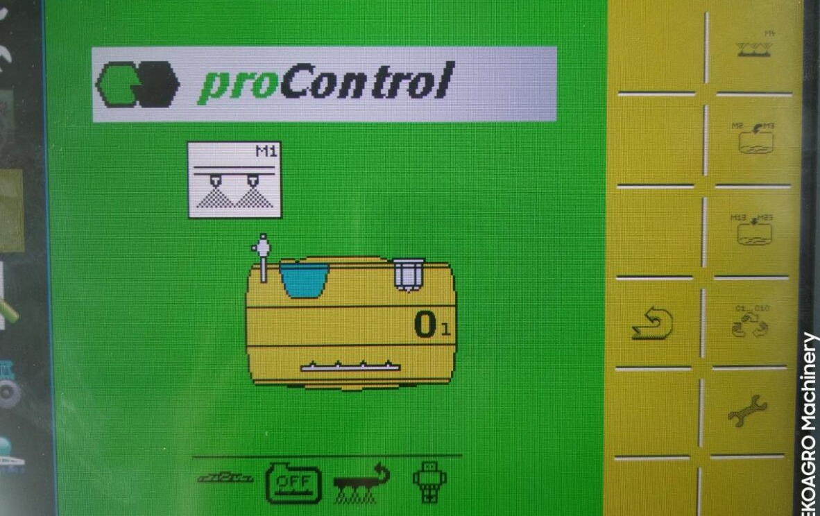 Συρόμενο ψεκαστικό Dammann Profi Class ANP 8036 - 36m: φωτογραφία 12
