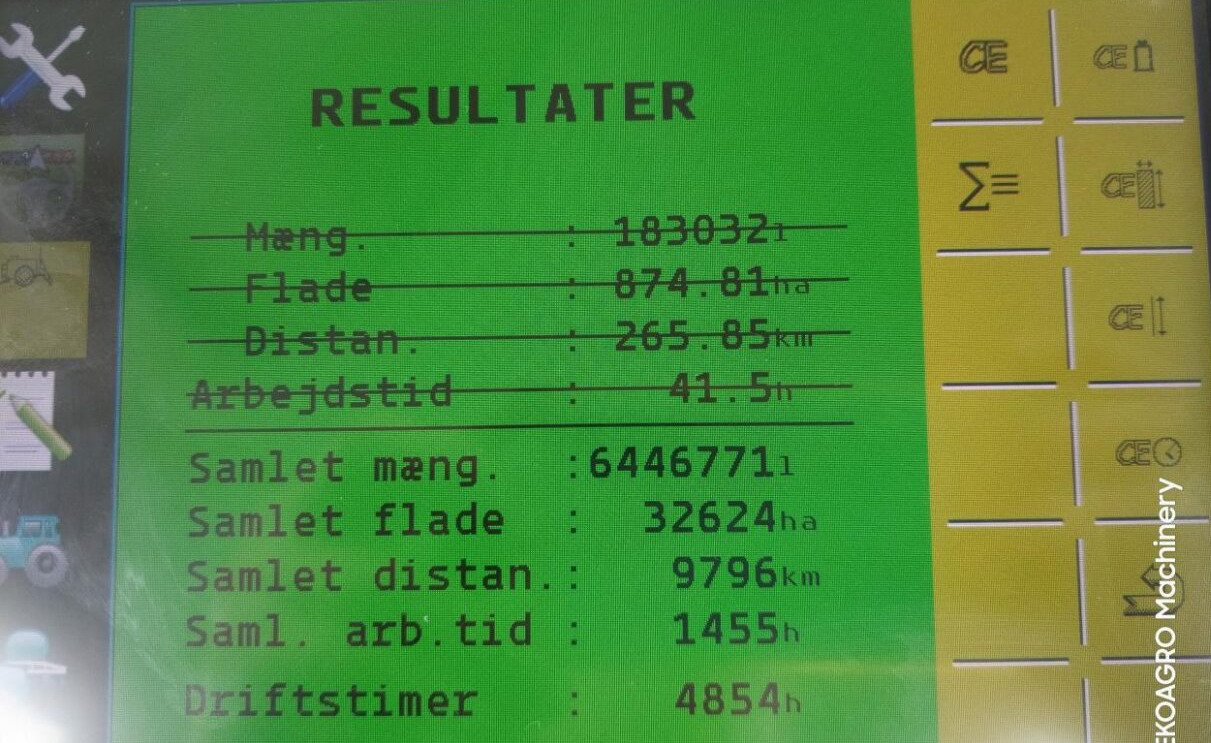 Συρόμενο ψεκαστικό Dammann Profi Class ANP 8036 - 36m: φωτογραφία 13