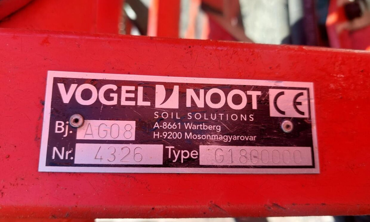 Σβάρνα Vogel & Noot TerraMix 600: φωτογραφία 14
