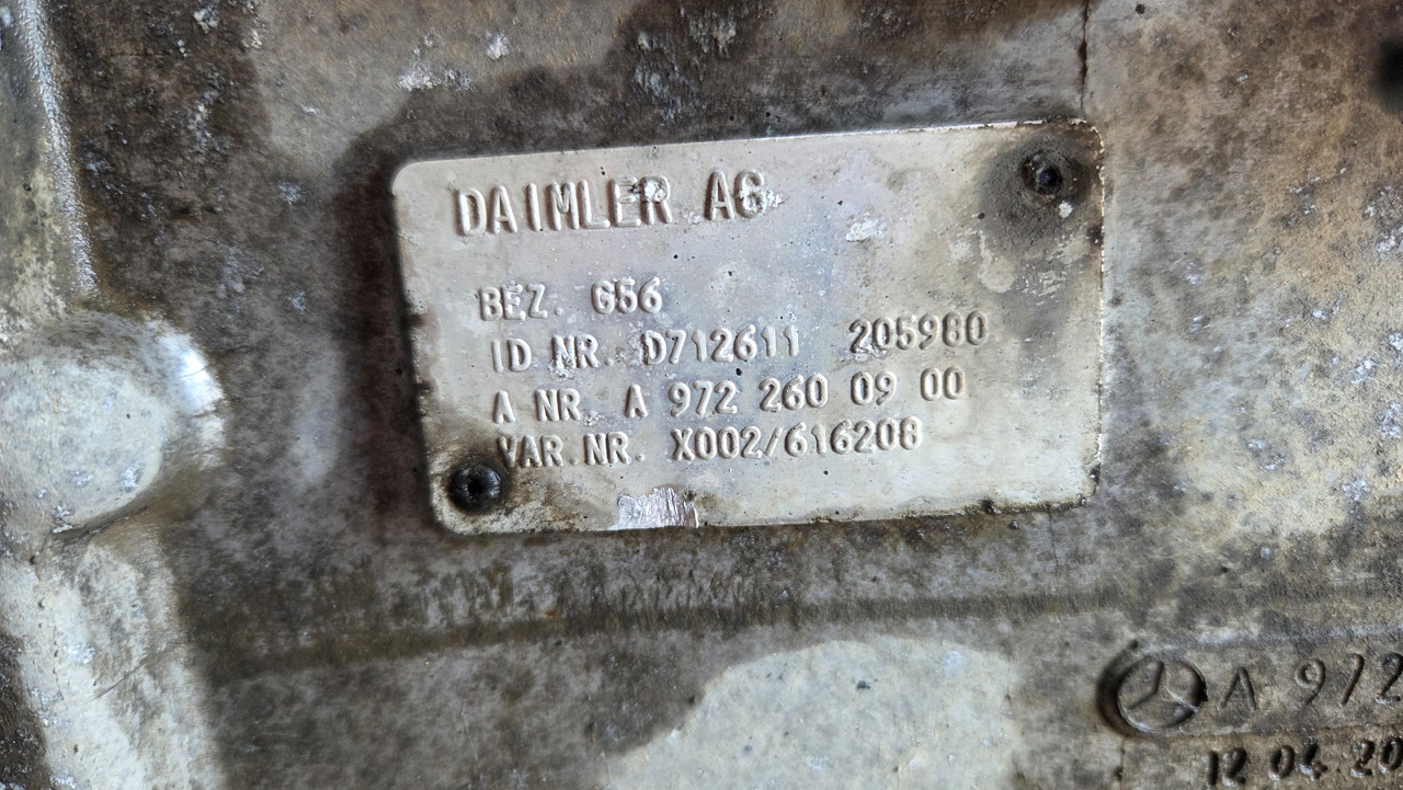 MERCEDES-BENZ GEARBOX G - 56 AUTOMATIC - Κιβώτιο ταχυτήτων: φωτογραφία 2 MERCEDES-BENZ GEARBOX G - 56 AUTOMATIC - Κιβώτιο ταχυτήτων: φωτογραφία 2