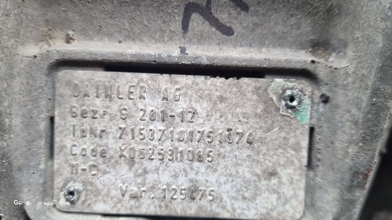 Mercedes-Benz MERCEDES ACTROS MP4 G 281-12 G Mercedes-Benz ACTROS MP4 - Κιβώτιο ταχυτήτων για Φορτηγό: φωτογραφία 2 Mercedes-Benz MERCEDES ACTROS MP4 G 281-12 G Mercedes-Benz ACTROS MP4 - Κιβώτιο ταχυτήτων για Φορτηγό: φωτογραφία 2