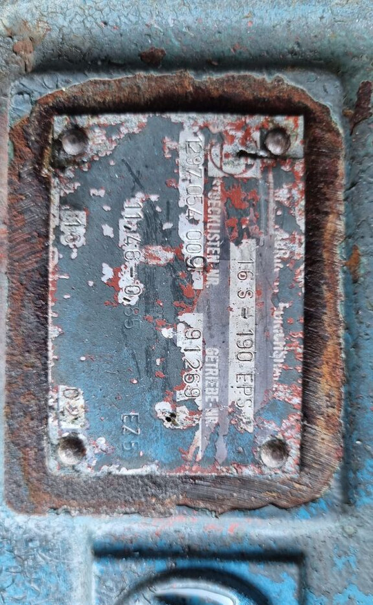 ZF 16 S-190 EPS Mercedes-Benz MB - Κιβώτιο ταχυτήτων για Φορτηγό: φωτογραφία 3 ZF 16 S-190 EPS Mercedes-Benz MB - Κιβώτιο ταχυτήτων για Φορτηγό: φωτογραφία 3