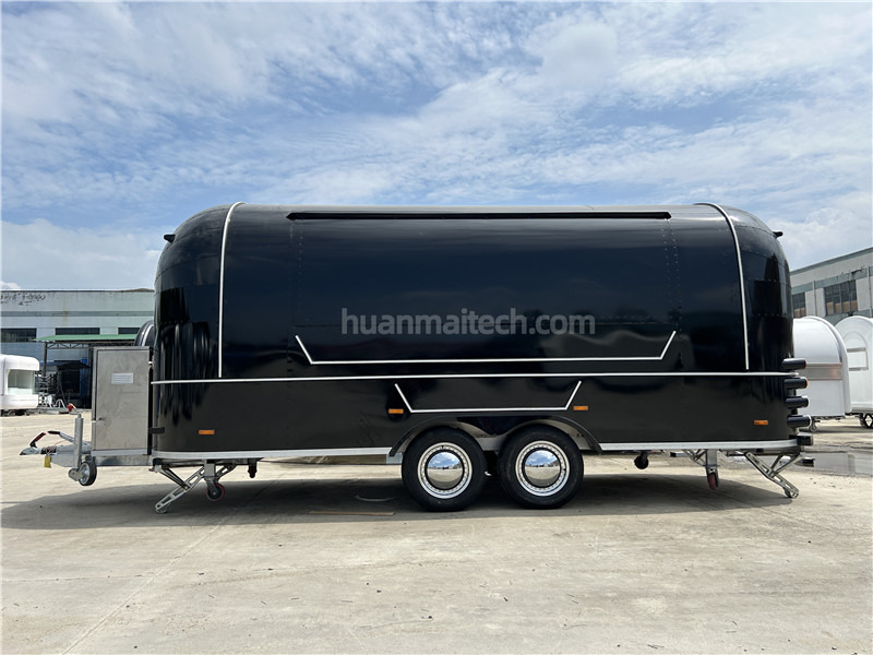 Burger Van Black Airstream Food Truck,Food Trailer,foodtruck - Ρυμουλκούμενη καντίνα: φωτογραφία 2 Burger Van Black Airstream Food Truck,Food Trailer,foodtruck - Ρυμουλκούμενη καντίνα: φωτογραφία 2