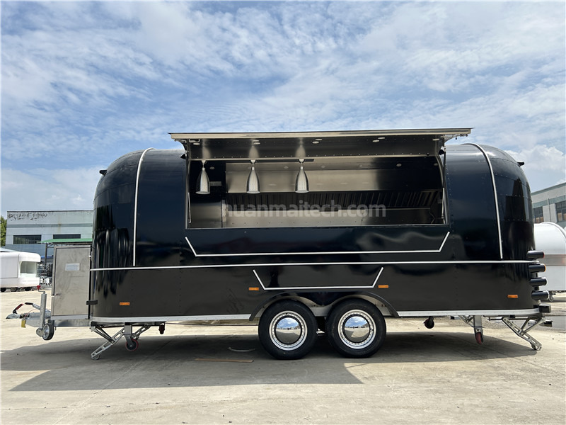 Burger Van Black Airstream Food Truck,Food Trailer,foodtruck - Ρυμουλκούμενη καντίνα: φωτογραφία 5 Burger Van Black Airstream Food Truck,Food Trailer,foodtruck - Ρυμουλκούμενη καντίνα: φωτογραφία 5