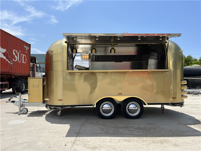 Ice Cream Trailer ,Coffee Food Trailer Gold Food Truck, Burger Foodtruck - Ρυμουλκούμενη καντίνα: φωτογραφία 2 Ice Cream Trailer ,Coffee Food Trailer Gold Food Truck, Burger Foodtruck - Ρυμουλκούμενη καντίνα: φωτογραφία 2