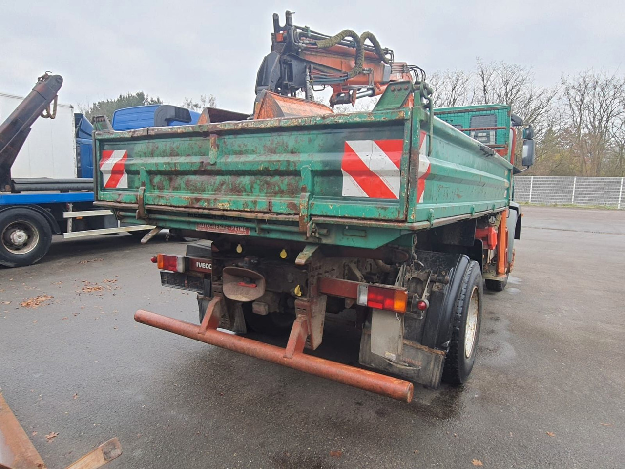 Iveco ML140E18 Dreiseitenkipper 4x4 mit Kran+Greifere - Φορτηγό ανατρεπόμενο: φωτογραφία 4 Iveco ML140E18 Dreiseitenkipper 4x4 mit Kran+Greifere - Φορτηγό ανατρεπόμενο: φωτογραφία 4