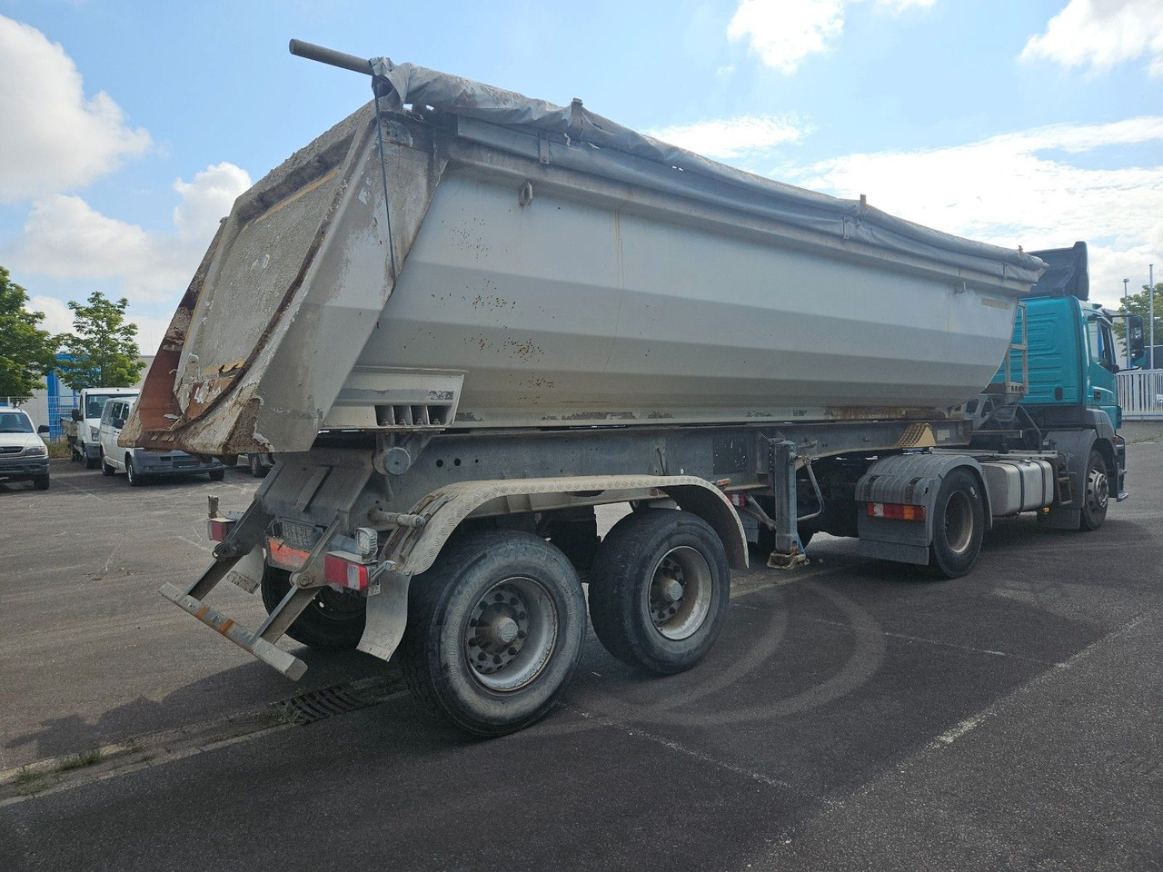 Meiller Stahlmulde - Επικαθήμενο ανατρεπόμενο: φωτογραφία 4 Meiller Stahlmulde - Επικαθήμενο ανατρεπόμενο: φωτογραφία 4