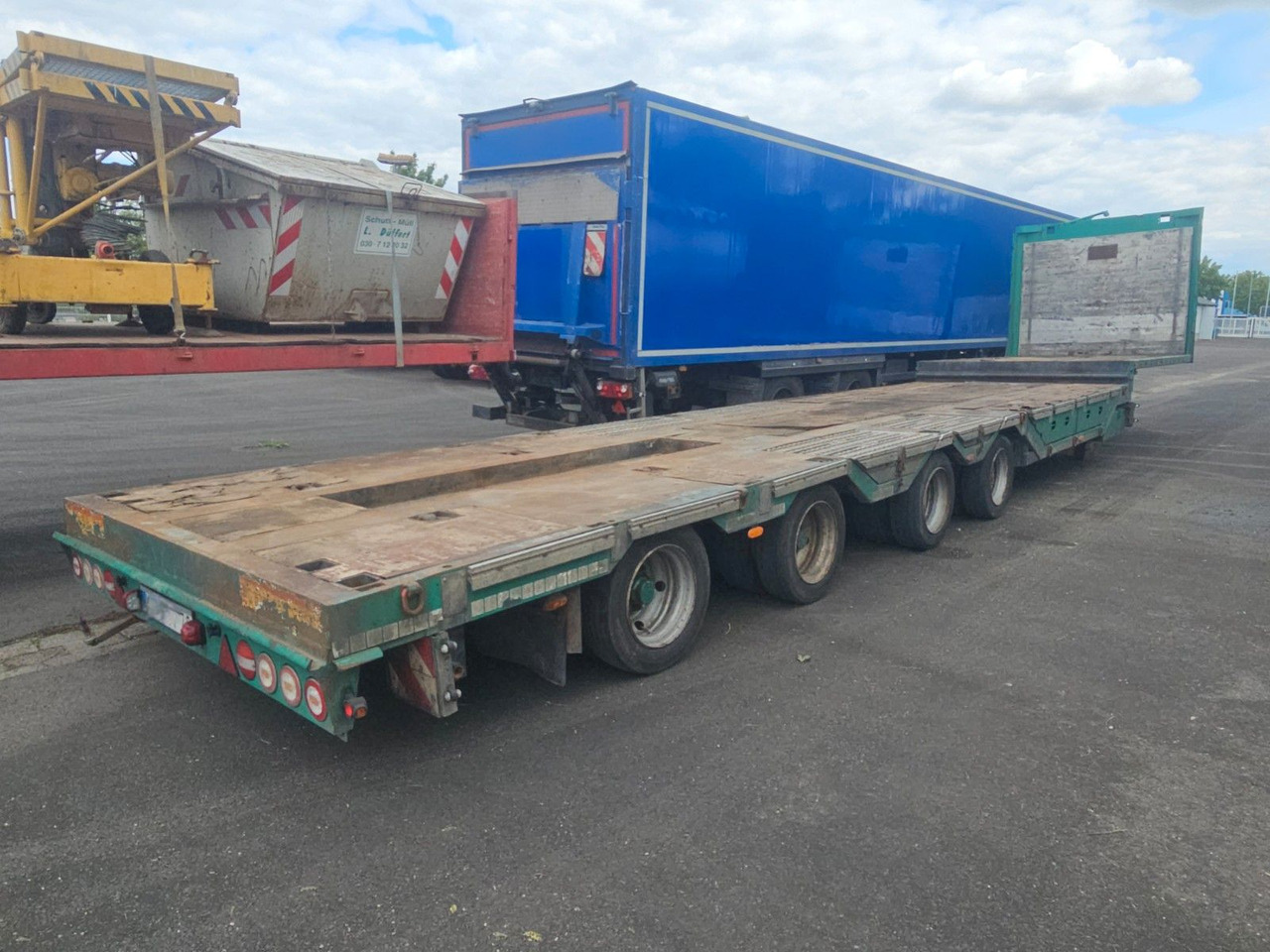 Meusburger MPG-4 Tieflader mit Radmulden 39.5t - Επικαθήμενο με χαμηλό δάπεδο: φωτογραφία 2 Meusburger MPG-4 Tieflader mit Radmulden 39.5t - Επικαθήμενο με χαμηλό δάπεδο: φωτογραφία 2