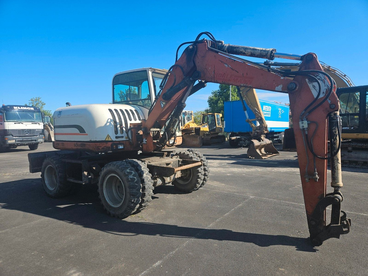 Schaeff HML 32 Mobilbagger - Τροχοφόρος εκσκαφέας: φωτογραφία 4 Schaeff HML 32 Mobilbagger - Τροχοφόρος εκσκαφέας: φωτογραφία 4