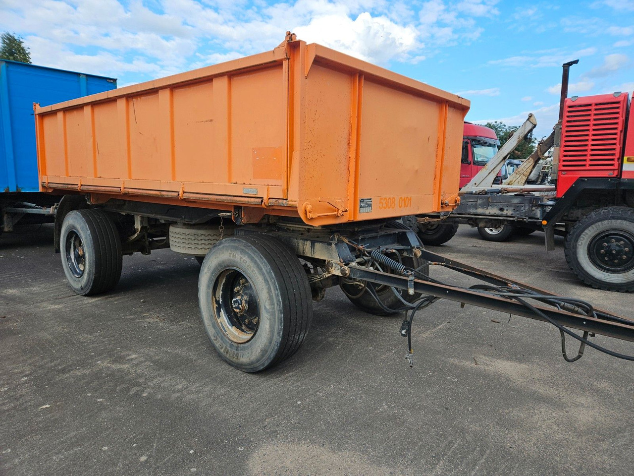 Tebbe ZK 180 Kippanhänger - Ρυμούλκα ανατρεπόμενο: φωτογραφία 1 Tebbe ZK 180 Kippanhänger - Ρυμούλκα ανατρεπόμενο: φωτογραφία 1