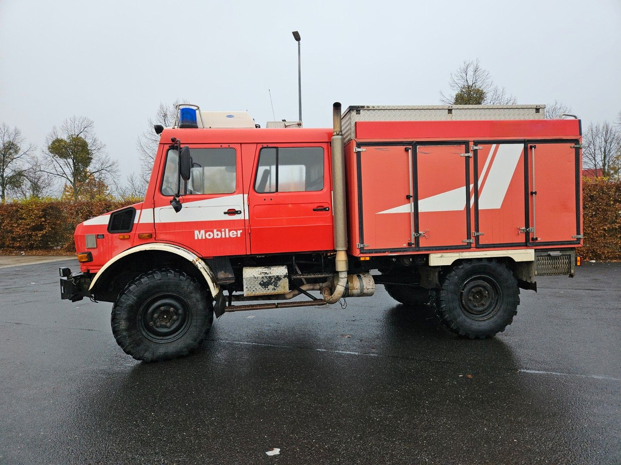 Unimog U4000 4x4 DOKA Tanklöschfahrzeug Feuerwehr - Φορτηγό βυτιοφόρο: φωτογραφία 2 Unimog U4000 4x4 DOKA Tanklöschfahrzeug Feuerwehr - Φορτηγό βυτιοφόρο: φωτογραφία 2