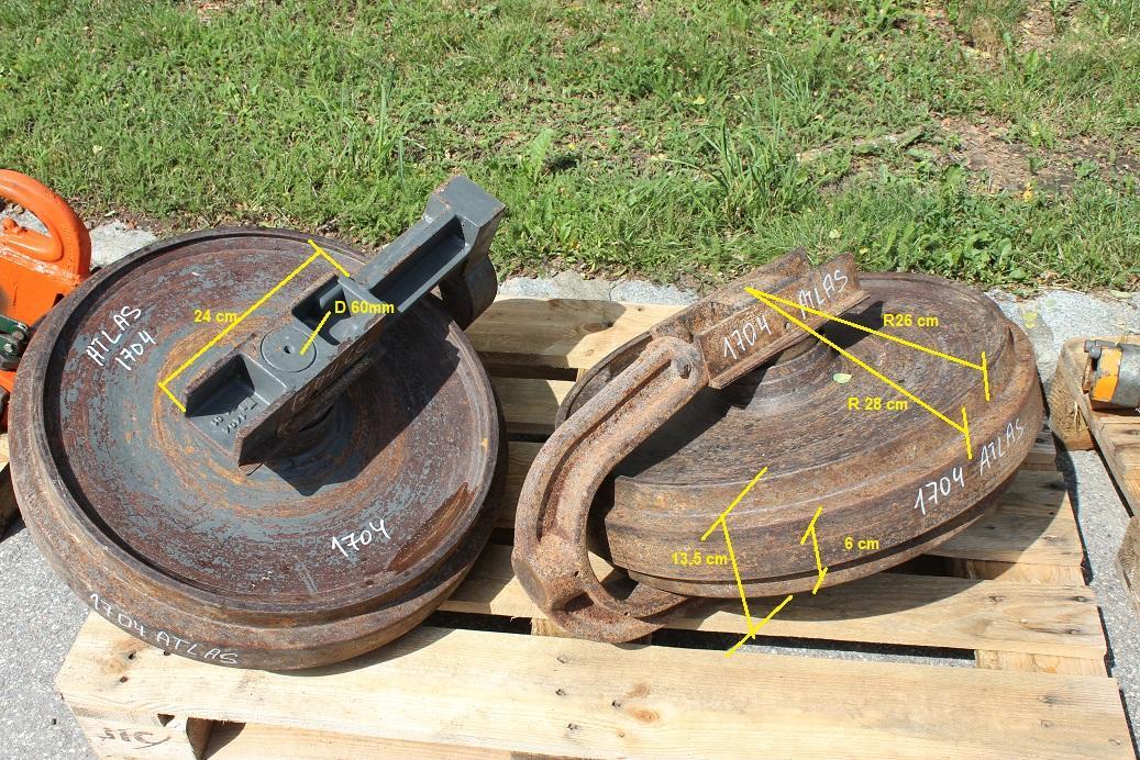 Atlas 1704 LC - Ανταλλακτικά συστήματος κύλισης για Κατασκευή μηχανήματα: φωτογραφία 2 Atlas 1704 LC - Ανταλλακτικά συστήματος κύλισης για Κατασκευή μηχανήματα: φωτογραφία 2