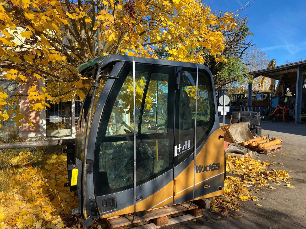 Case WX 165 - Καμπίνα για Κατασκευή μηχανήματα: φωτογραφία 1 Case WX 165 - Καμπίνα για Κατασκευή μηχανήματα: φωτογραφία 1