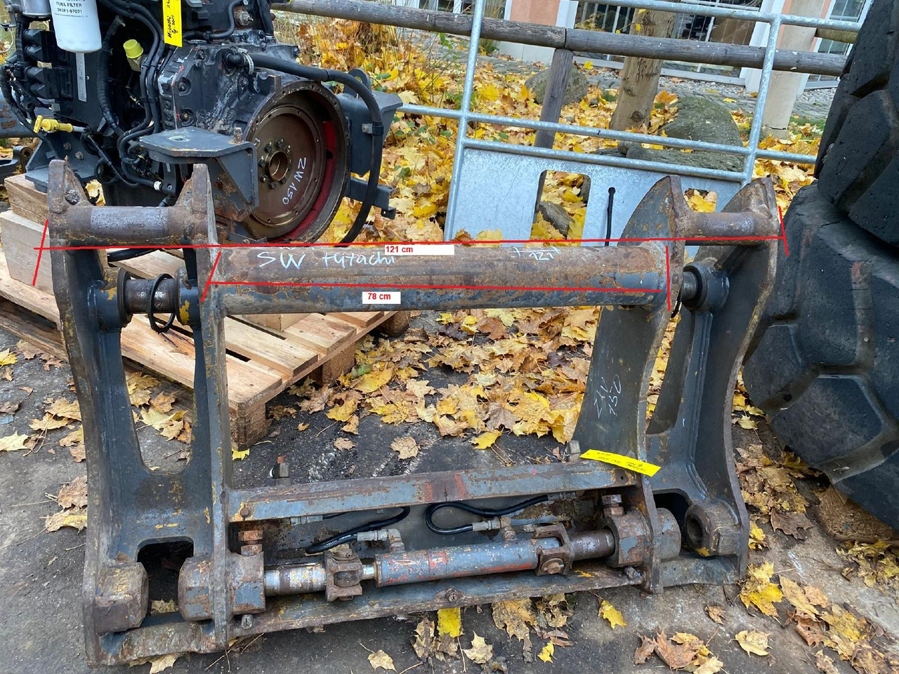 Hitachi ZW 150 - Ταχυσύνδεσμος: φωτογραφία 3 Hitachi ZW 150 - Ταχυσύνδεσμος: φωτογραφία 3