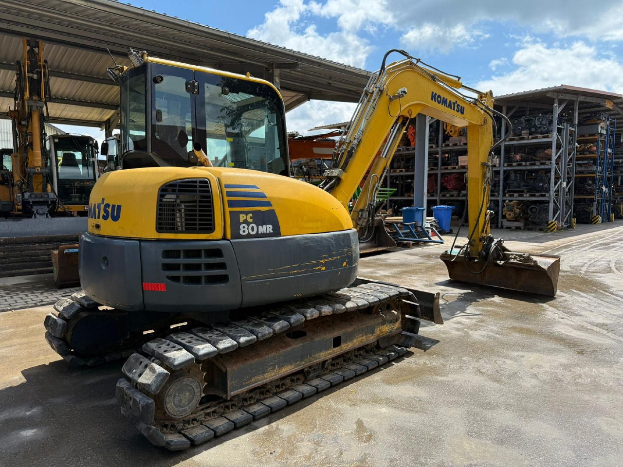Komatsu PC 80 MR -3 - Ερπυστριοφόρος εκσκαφέας: φωτογραφία 2 Komatsu PC 80 MR -3 - Ερπυστριοφόρος εκσκαφέας: φωτογραφία 2