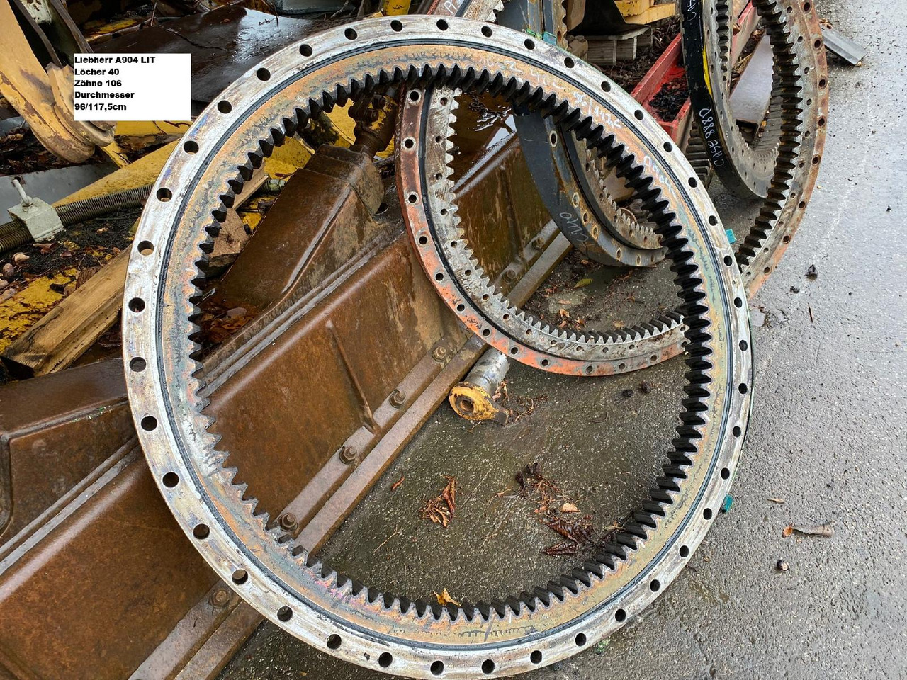 Liebherr A904 LIT - Περιστροφική πλάκα για Κατασκευή μηχανήματα: φωτογραφία 1 Liebherr A904 LIT - Περιστροφική πλάκα για Κατασκευή μηχανήματα: φωτογραφία 1