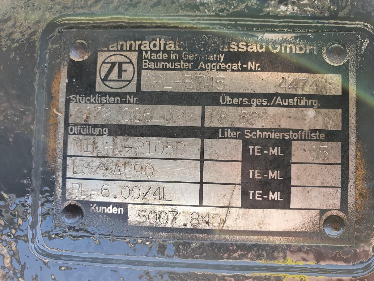 Liebherr AP B 745 aus A312 - Αξονας και ανταλλακτικά για Κατασκευή μηχανήματα: φωτογραφία 5 Liebherr AP B 745 aus A312 - Αξονας και ανταλλακτικά για Κατασκευή μηχανήματα: φωτογραφία 5