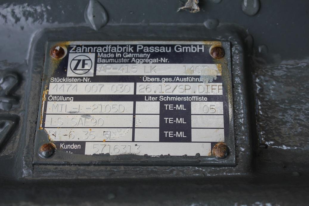 Liebherr ZF AP 415 aus L 574 - Αξονας και ανταλλακτικά για Κατασκευή μηχανήματα: φωτογραφία 3 Liebherr ZF AP 415 aus L 574 - Αξονας και ανταλλακτικά για Κατασκευή μηχανήματα: φωτογραφία 3