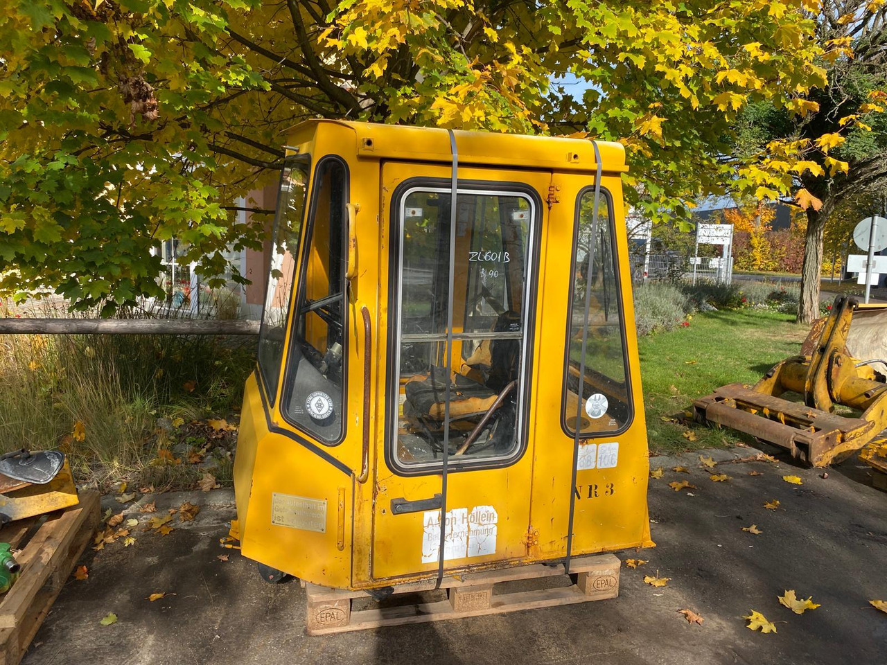 Zettelmeyer ZL 601 B - Καμπίνα για Κατασκευή μηχανήματα: φωτογραφία 1 Zettelmeyer ZL 601 B - Καμπίνα για Κατασκευή μηχανήματα: φωτογραφία 1