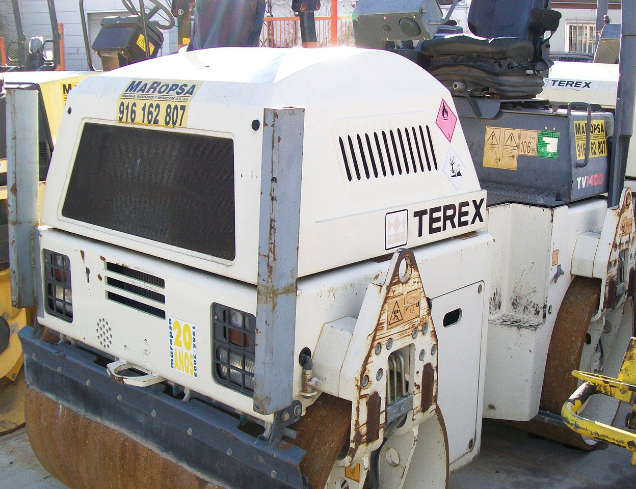 Doble Vibrante Terex TV 1400 - Ασφαλτικός οδοστρωτήρας: φωτογραφία 1 Doble Vibrante Terex TV 1400 - Ασφαλτικός οδοστρωτήρας: φωτογραφία 1