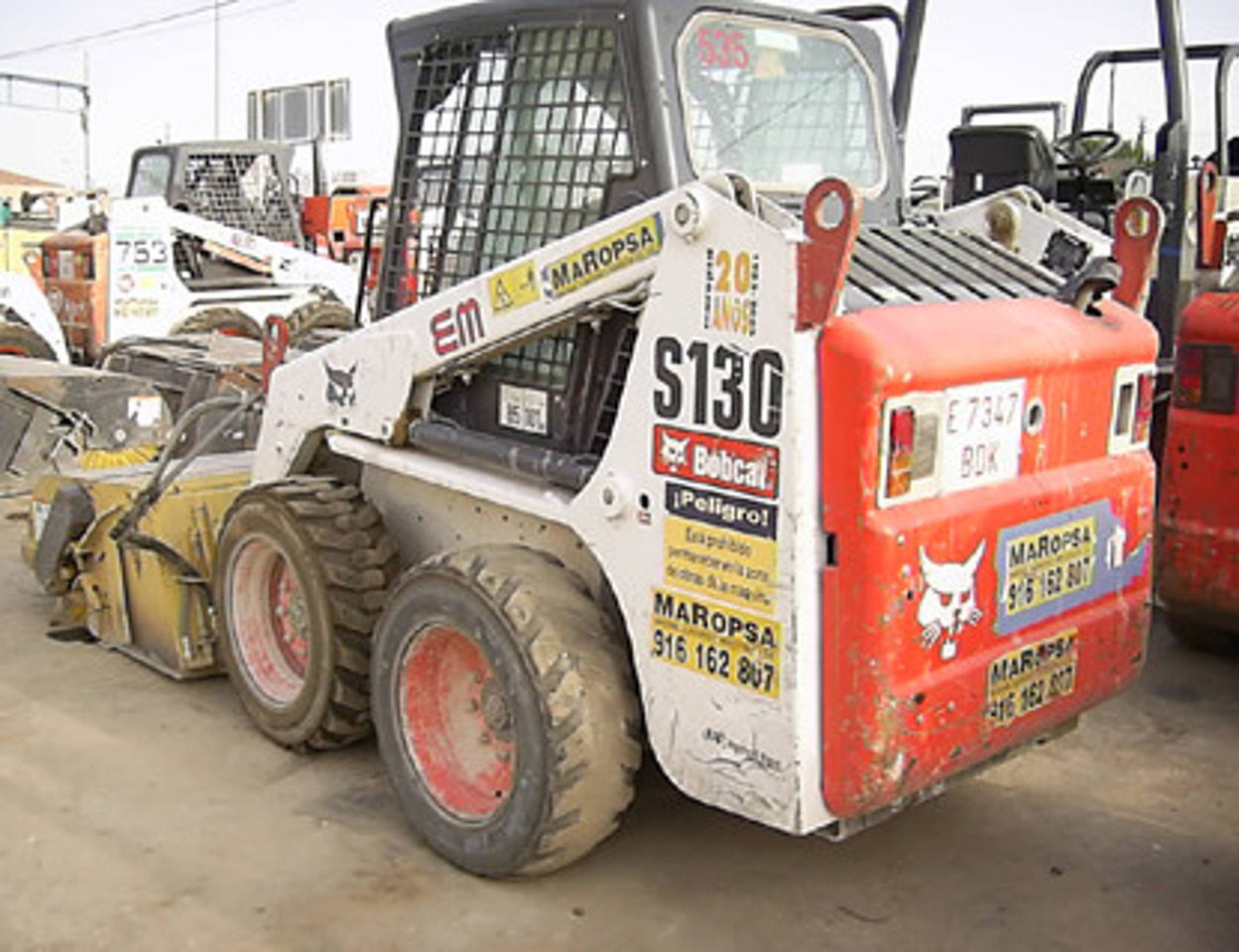 Minicargadora Bobcat S130 - Φορτωτής πλάγιας ολίσθησης: φωτογραφία 1 Minicargadora Bobcat S130 - Φορτωτής πλάγιας ολίσθησης: φωτογραφία 1