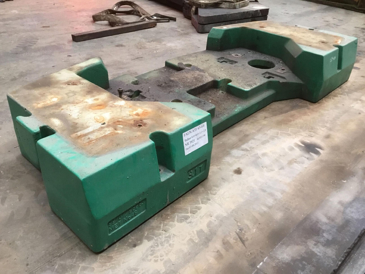 FAUN ATF 65-G4 counterweight 3,1 ton - Αντίβαρο για Τηλεσκοπικός γερανός: φωτογραφία 2 FAUN ATF 65-G4 counterweight 3,1 ton - Αντίβαρο για Τηλεσκοπικός γερανός: φωτογραφία 2