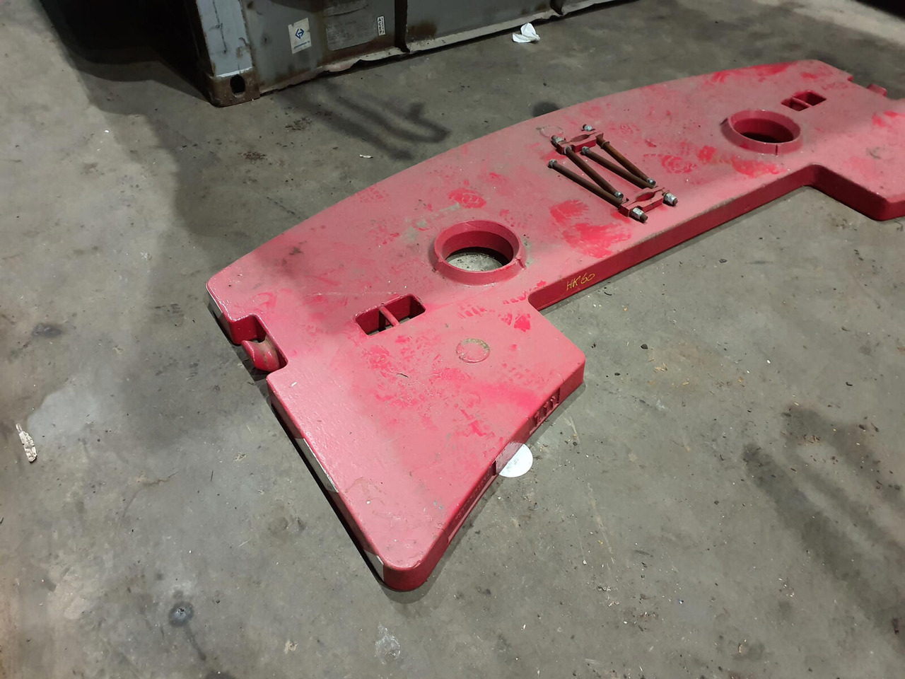 FAUN AUN HK 60 Counterweight 1,1 ton - Αντίβαρο για Τηλεσκοπικός γερανός: φωτογραφία 2 FAUN AUN HK 60 Counterweight 1,1 ton - Αντίβαρο για Τηλεσκοπικός γερανός: φωτογραφία 2