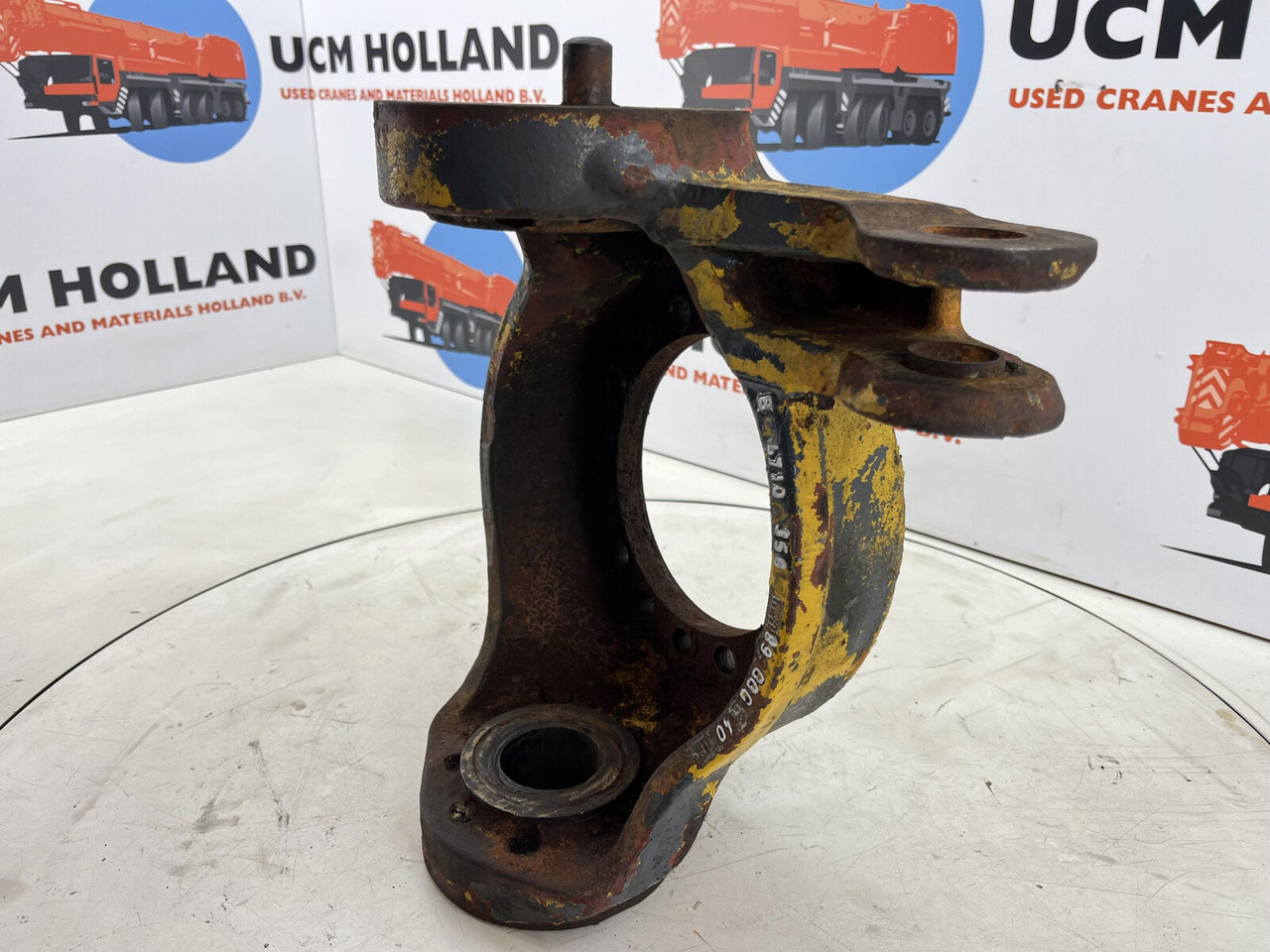 FAUN RTF 50 Steering knuckle 16 holes right - Ακραξόνιο για Τηλεσκοπικός γερανός: φωτογραφία 4 FAUN RTF 50 Steering knuckle 16 holes right - Ακραξόνιο για Τηλεσκοπικός γερανός: φωτογραφία 4