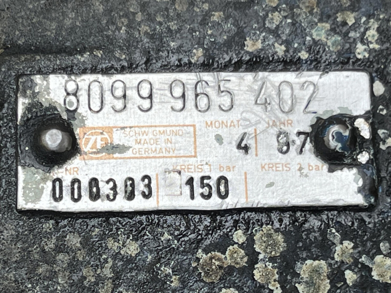 Κρεμαγιέρα για Τηλεσκοπικός γερανός Grove GMK 2035 steering box: φωτογραφία 8